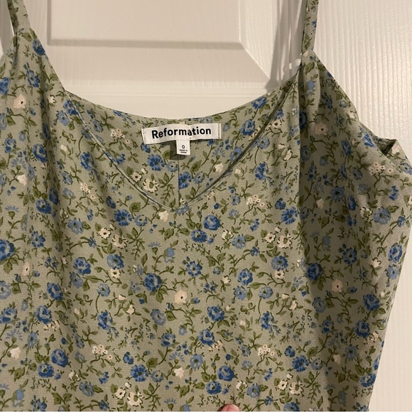 Reformation Crimini Dress in Sprite - Picture 6 of 6